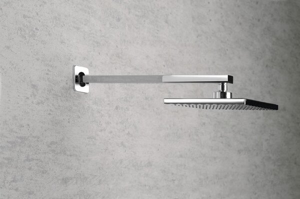 Aqualine - Sprchové rameno hranaté 40,4 cm lesklý chrom