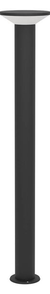 EGLO LED osvětlení cesty Rigosa, černé, výška 100 cm, kovové, Černá, kov, Moderní
