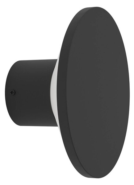 EGLO Venkovní nástěnné svítidlo Rigosa, černá, Ø 10 cm, kov, Černá, kov, Moderní