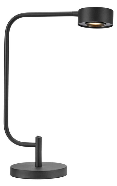 Markslöjd LED stolní lampa Hugo, černá, výška 51,5 cm, stmívatelné, stmívatelný, Černá, Pracovna / kancelář, kov