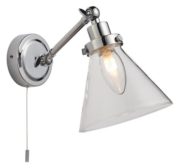 Endon 93853 -Koupelnové nástěnné svítidlo FARADAY 1xG9/3W/230V IP44 lesklý chrom