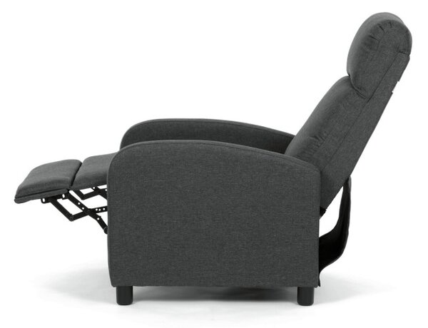 Polohovací křeslo šedé TV-W3397 GREY2