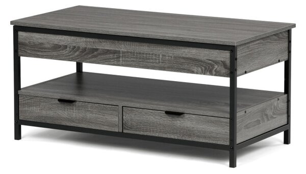 Konferenční stolek CT-I1201 GREY šedý dub