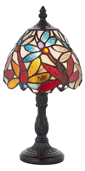 Endon 64246 - Stolní lampa Tiffany LORETTE 1xE14/40W/230V pr. 15 cm