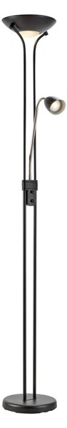Markslöjd LED stojací lampa Modu, černé, na čtení, výška 180 cm, stmívatelné., stmívatelný, Černá, Obývací pokoj / jídelna, kov, Lampička na čtení