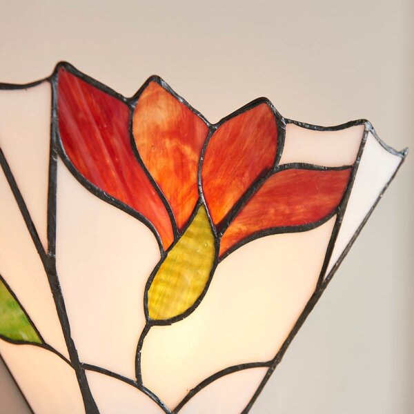 Endon 63964 - Nástěnné svítidlo Tiffany BOTANICA 1xE14/40W/230V