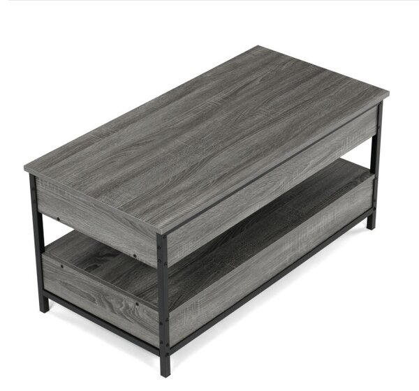 Konferenční stolek CT-I1201 GREY šedý dub