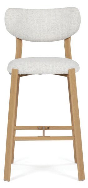Barová židle bílá AUB-L3125 OAK
