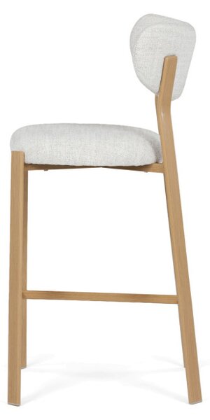 Barová židle bílá AUB-L3125 OAK