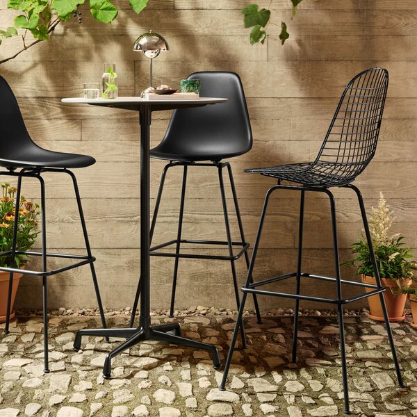 Vitra designové barové židle Wire Stool High (výška sedáku 79.5 cm)