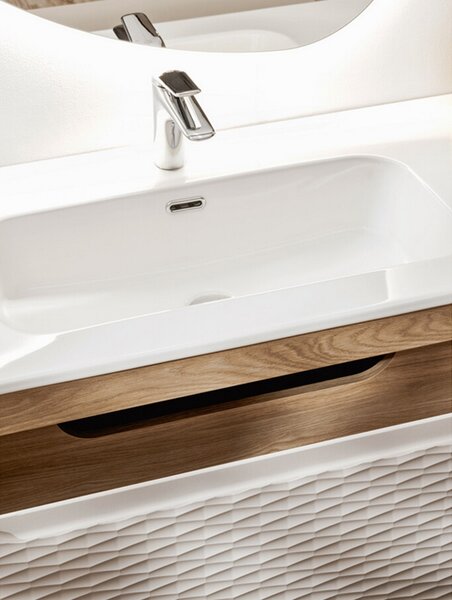 Koupelnová skřínka pod umyvadlo OCEAN BEIGE 120 cm