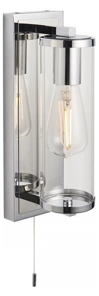 Endon 94074-Koupelnové nástěnné svítidlo TAYLOR 1xE27/10W/230V IP44 lesklý chrom