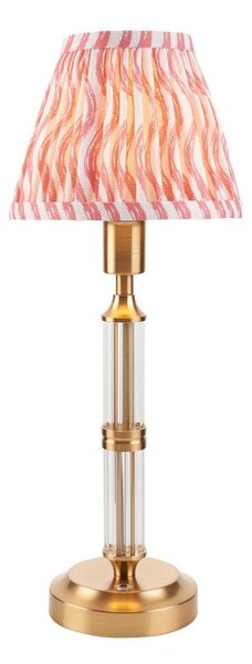 Endon 114842 - LED Stm. nabíjecí stolní lampa MORTON LED/1,5W/5V mosaz/růžová