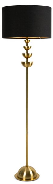 Stojící lampa LENA 2 01 černá / zlatá
