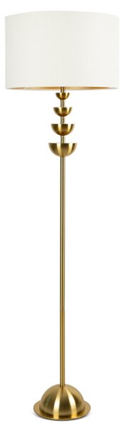 Stojící lampa LENA 1 01 krémová / zlatá