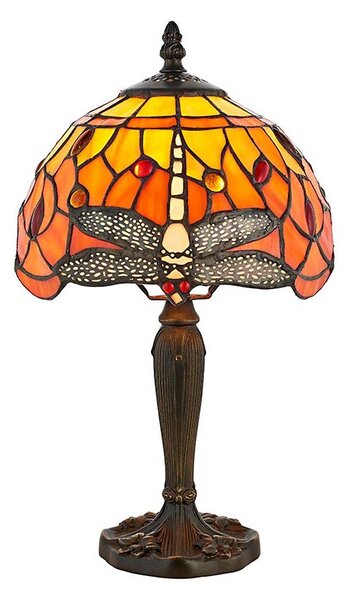 Endon 64091 - Stolní lampa Tiffany DRAGONFLY 1xE14/40W/230V pr. 20 cm