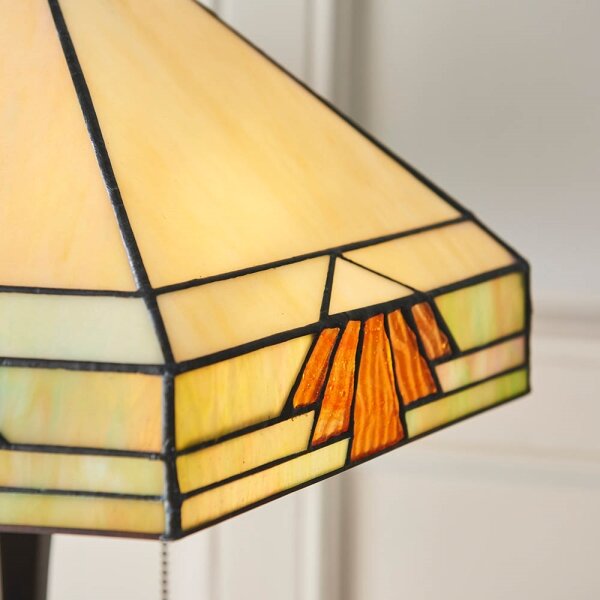 Endon 64286 - Stolní lampa Tiffany NEVADA 2xE27/60W/230V pr. 40 cm