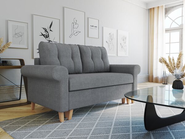 Pohovka třísedačka Ostrol (šedá). Akce -20%