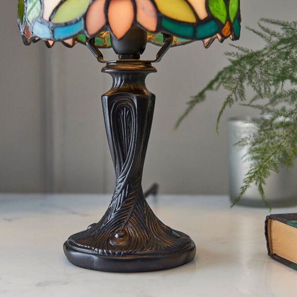 Endon 64331 - Stolní lampa Tiffany SYLVETTE 1xE14/40W/230V pr. 15 cm