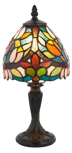 Endon 64331 - Stolní lampa Tiffany SYLVETTE 1xE14/40W/230V pr. 15 cm