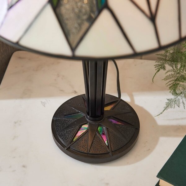 Endon 70365 - Stolní lampa Tiffany ASTORIA 1xE14/40W/230V pr. 30 cm
