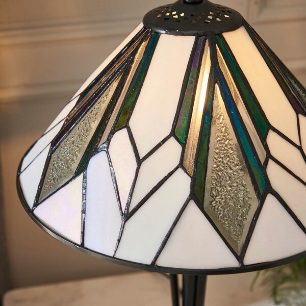 Endon 70365 - Stolní lampa Tiffany ASTORIA 1xE14/40W/230V pr. 30 cm