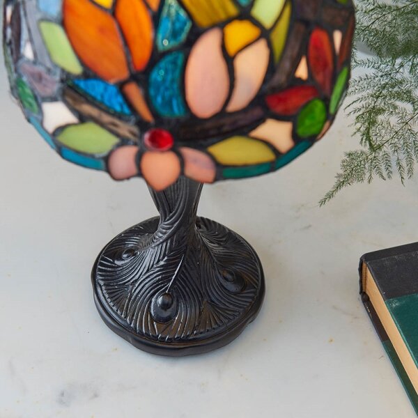 Endon 64331 - Stolní lampa Tiffany SYLVETTE 1xE14/40W/230V pr. 15 cm