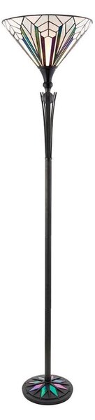 Endon 63933 - Stojací lampa Tiffany ASTORIA 1xE27/60W/230V pr. 40 cm