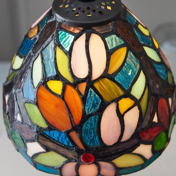 Endon 64331 - Stolní lampa Tiffany SYLVETTE 1xE14/40W/230V pr. 15 cm