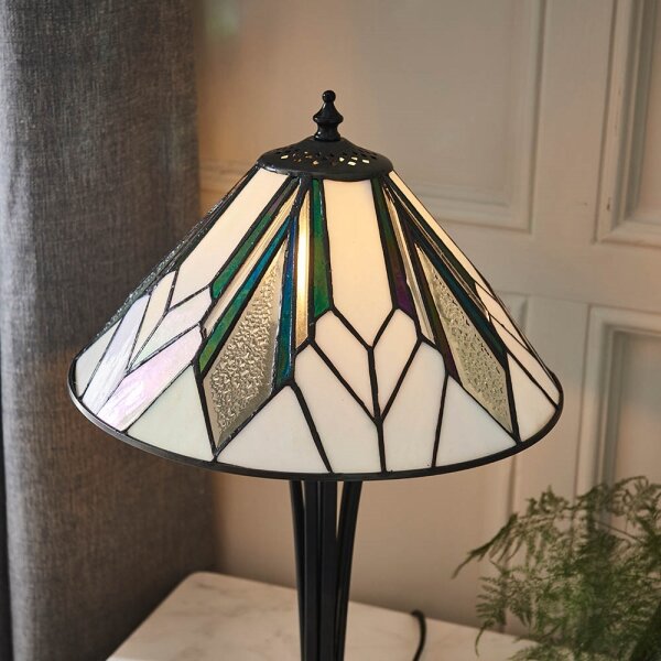 Endon 70365 - Stolní lampa Tiffany ASTORIA 1xE14/40W/230V pr. 30 cm