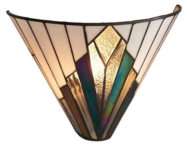 Endon 63940 - Nástěnné svítidlo Tiffany ASTORIA 1xE14/40W/230V