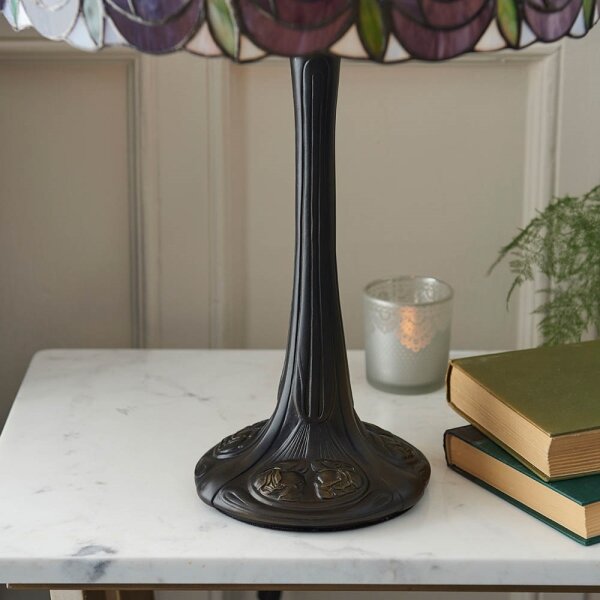 Endon 64177 - Stolní lampa Tiffany HUTCHINSON 1xE27/60W/230V pr. 40 cm