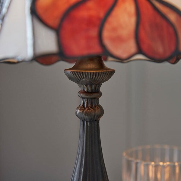 Endon 63963 - Stolní lampa Tiffany BOTANICA 1xE14/40W/230V pr. 16 cm