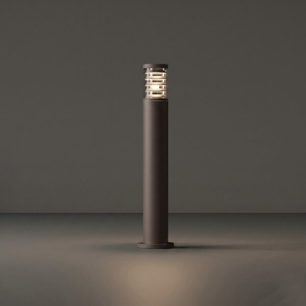 Ideal Lux - Venkovní lampa TRONCO 1xE27/42W/230V 80 cm IP65 hnědá