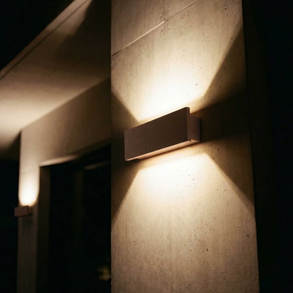 Cristher Stone wall LED přisazené svítidlo Červená