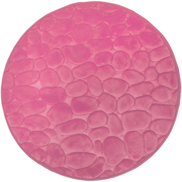 Duschy Bellarina koupelnová podložka 60x60 cm kolo růžová 767-86