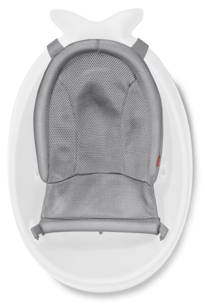 Skip Hop - Dětská vanička s ergonomickou podložkou MOBY 3 bílá
