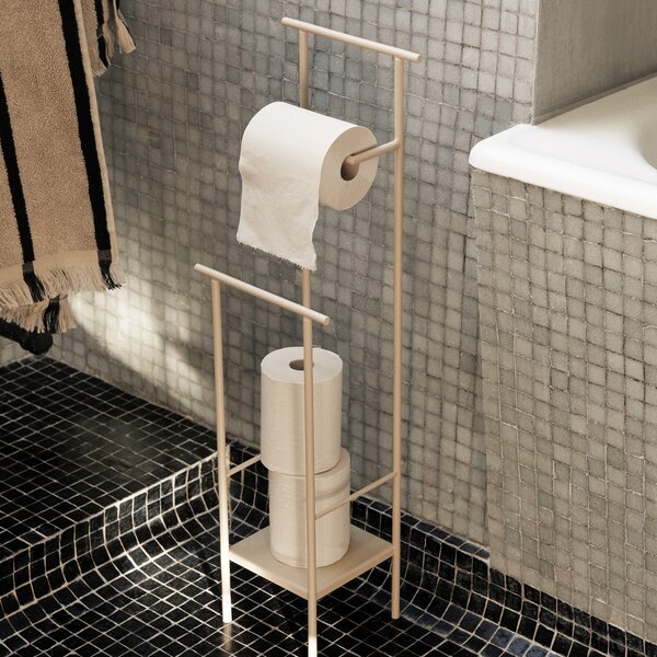 FERM LIVING Stojan na toaletní papír Dora, Cashmere