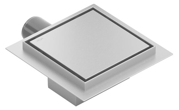 Odtokový sprchový žlab MEXEN FLAT 2v1 - hranatý - 15x15 cm, 1010015