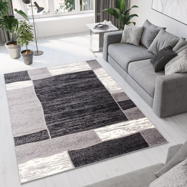 Makro Abra Kusový koberec CHEAP F454B tmavě šedý Rozměr: 80x150 cm