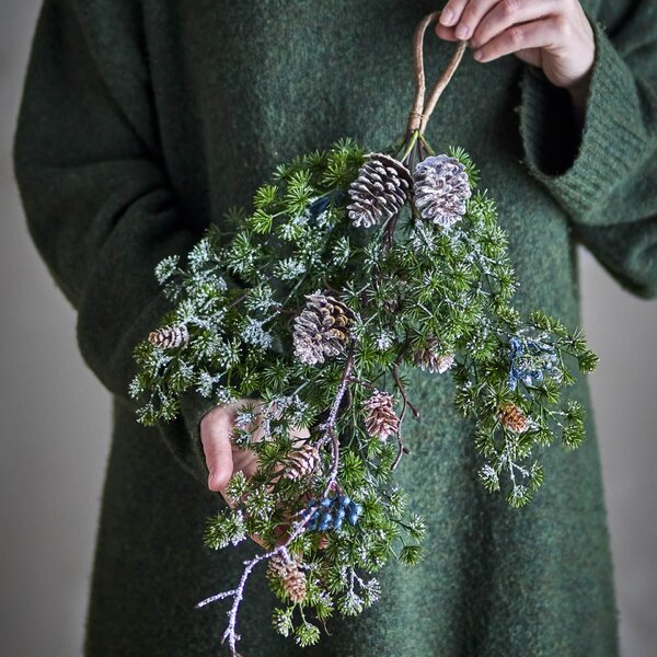 Umělá větvička Cedar Deco Green