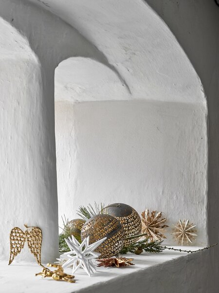 Vánoční ozdoba Chue Silver 15 cm