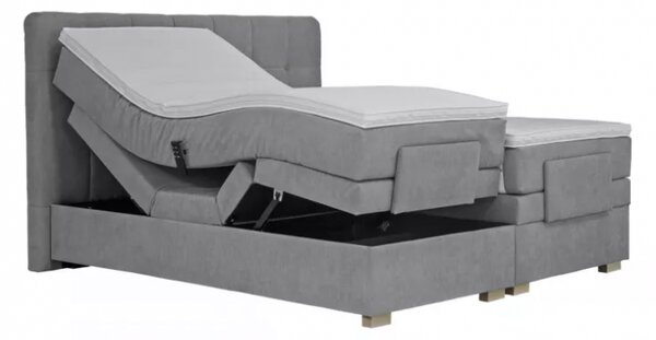 BLANAŘ Boxspring Samara 180x200 šedá