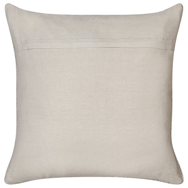 Sada 2 dekorativních polštářů CONSTYLIS Bavlna 45 x 45 cm Taupe Bez vzoru