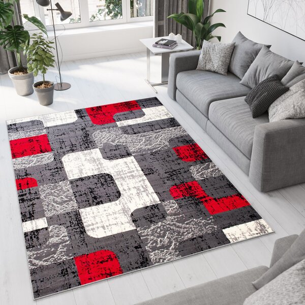 Makro Abra Kusový koberec CHEAP D322A tmavě šedý Rozměr: 130x190 cm