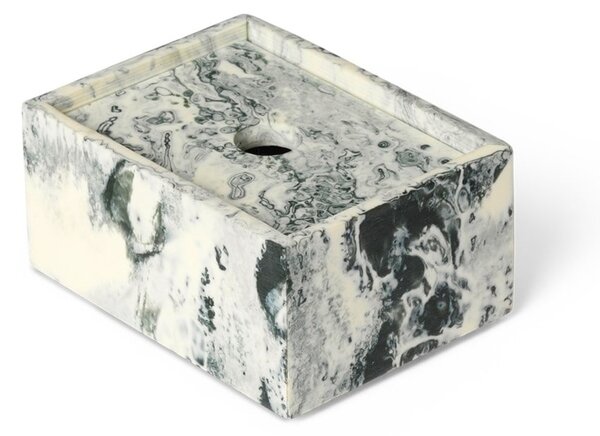 Úložný box Mist Emerald Off-white 7,5 × 10 cm
