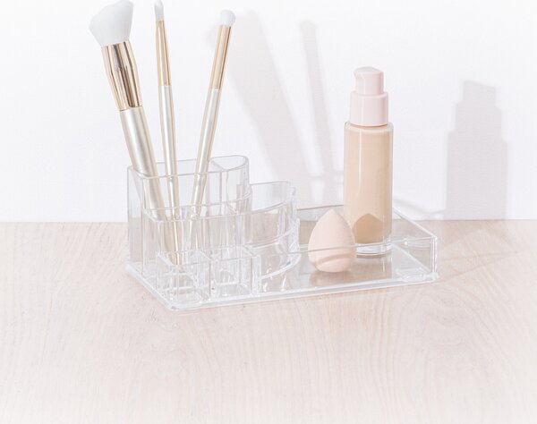 Selelena kosmetický organizér pro koupelnu, make-up doplňky, 17 x 9 x 7 cm
