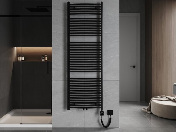 Mexen Ares, elektrické topné těleso 1800 x 600 mm, 1200 W, černá, W102-1800-600-6120-70