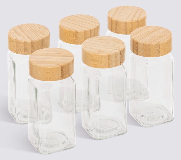 Sada nádob na koření FORMO, 6 x 120 ml