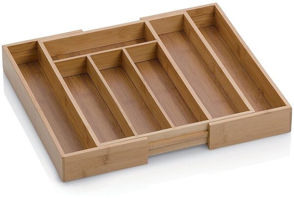 Kela Kalma organizér na příbory 33x28x5 cm hnědá 12012